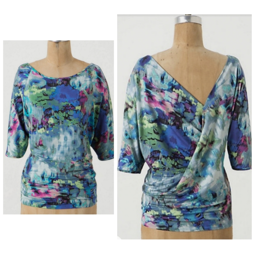 Anthropologie Weston Wear Lugano Seascape Top XS
